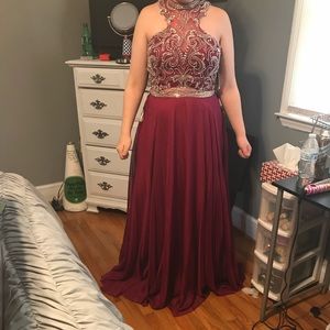 Garnet Prom Dress